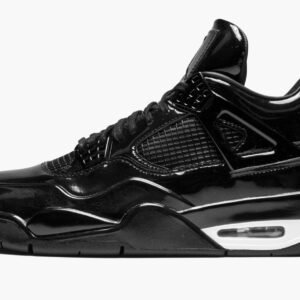 Air Jordan 4 11Lab4 ‘Black Patent’ Everlasting Sneaker