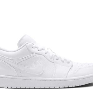 Air Jordan 1 Retro Low ‘Pure Platinum’ Unfading Sneaker
