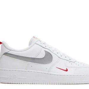 Nike Air Force 1 Low ‘Cut Out Swoosh – White’ Everlasting Sneaker