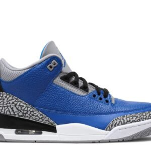 Air Jordan 3 Retro ‘Varsity Royal’ Unfading Sneaker