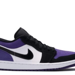 Air Jordan 1 Low ‘Court Purple’ Revered Footwear