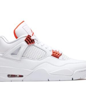 Air Jordan 4 Retro ‘Orange Metallic’ Unfading Sneaker