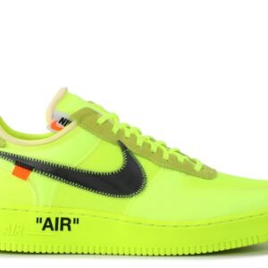Nike Off-White x Air Force 1 Low ‘Volt’ Unfading Sneaker