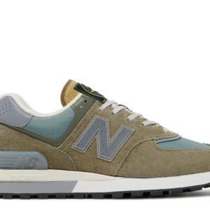 New Balance Stone Island x 574 Legacy ‘Steel Blue’ Revered Footwear