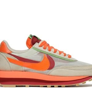 Nike sacai x Clot x LDWaffle ‘Net Orange Blaze’ Everlasting Sneaker