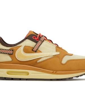 Air Max 1 Travis Scott X Air Max 1 Wheat Unfading Sneaker