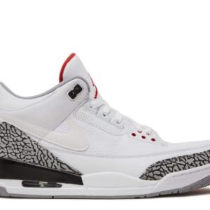 Air Jordan 3 Retro JTH NRG ‘White Cement’ Unfading Sneaker