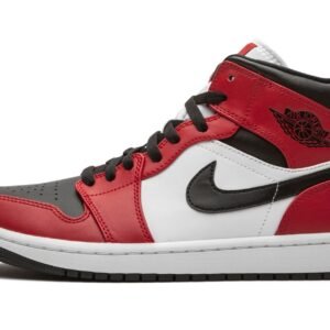Air Jordan 1 Mid “Chicago Black Toe”
