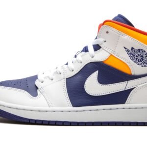 Air Jordan 1 Mid “Royal Blue / Laser Orange”