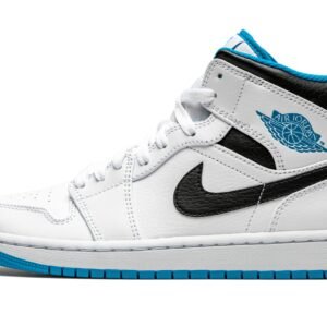 Air Jordan 1 Mid “White / Laser Blue”