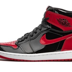 Air Jordan 1 Retro High OG Bred Patent