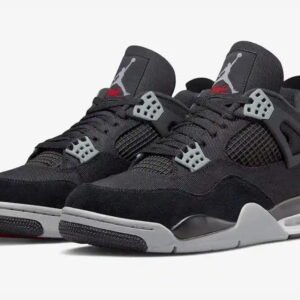 Air Jordan 4 Retro SE Black Canvas