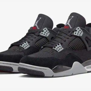 Air Jordan 4 Retro SE Black Canvas