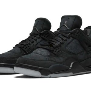 Air Jordan 4 x KAWRS Black