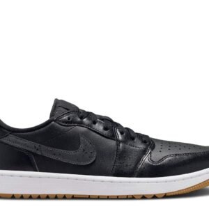 Air Jordan 1 Low Golf Black Gum Everlasting Sneaker
