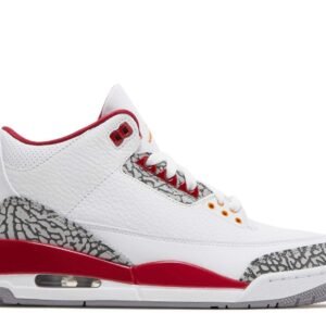 Air Jordan 3 Retro ‘Cardinal Red’ Everlasting Sneaker