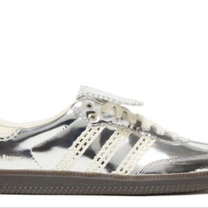 Adidas Wales Bonner X Samba Silver Metallic Everlasting Sneaker
