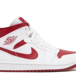 Air Jordan 1 Mid ‘White Pomegranate’ Everlasting Sneaker