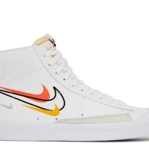 Nike Blazer Mid ’77 ‘Multi Swoosh – Team Orange’ Everlasting Sneaker
