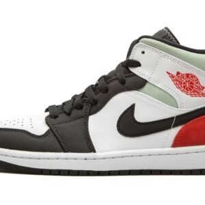 Jordan 1 Mid SE “Red Grey Black Toe”