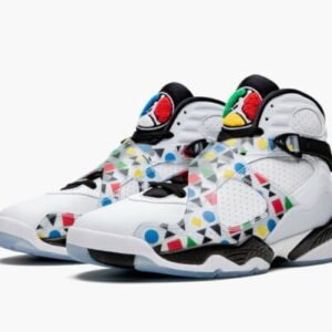 Jordan 8 Retro Quai 54 2019 White